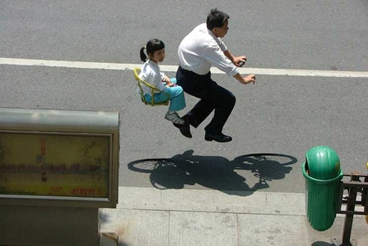 As bicicletas invisíveis de Zhaohua Sen