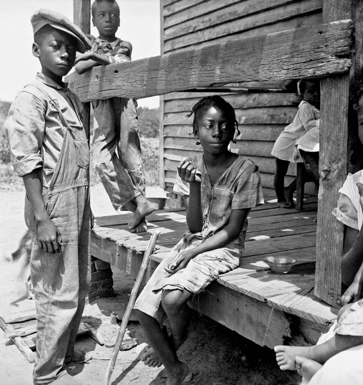 Dorothea Lange - Mississippi Delta Negro children, 1936