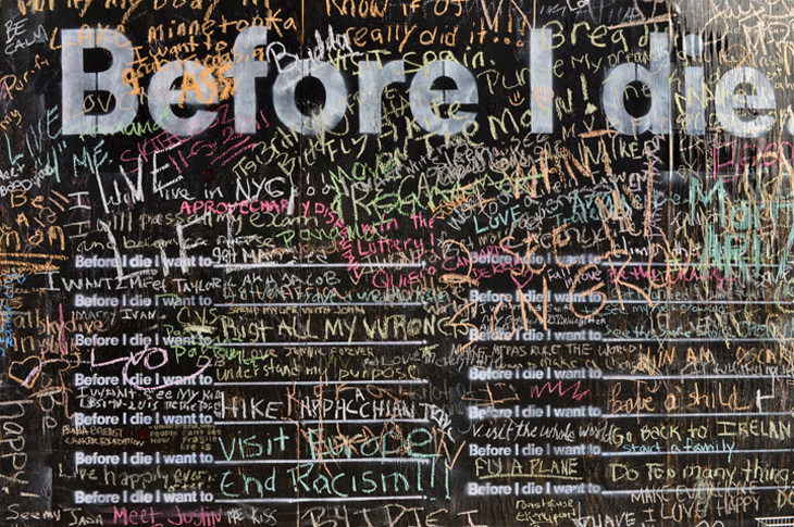 Before I Die Project