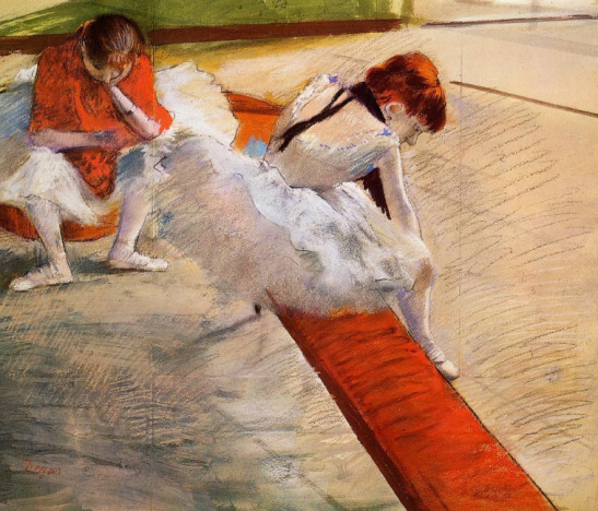 Edgar Degas. Dancers Resting
