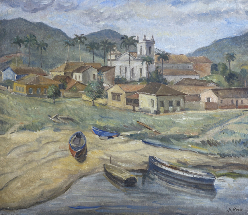 Humberto Rosa - 1940 c., Ubatuba, ost, 48 x 57 cm_baixa