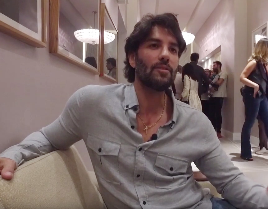 Entrevista com André Carício na Casa Cor 2016