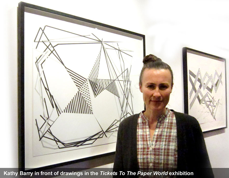 Bienal 2016: Kathy Barry e suas notáveis obras geométricas.