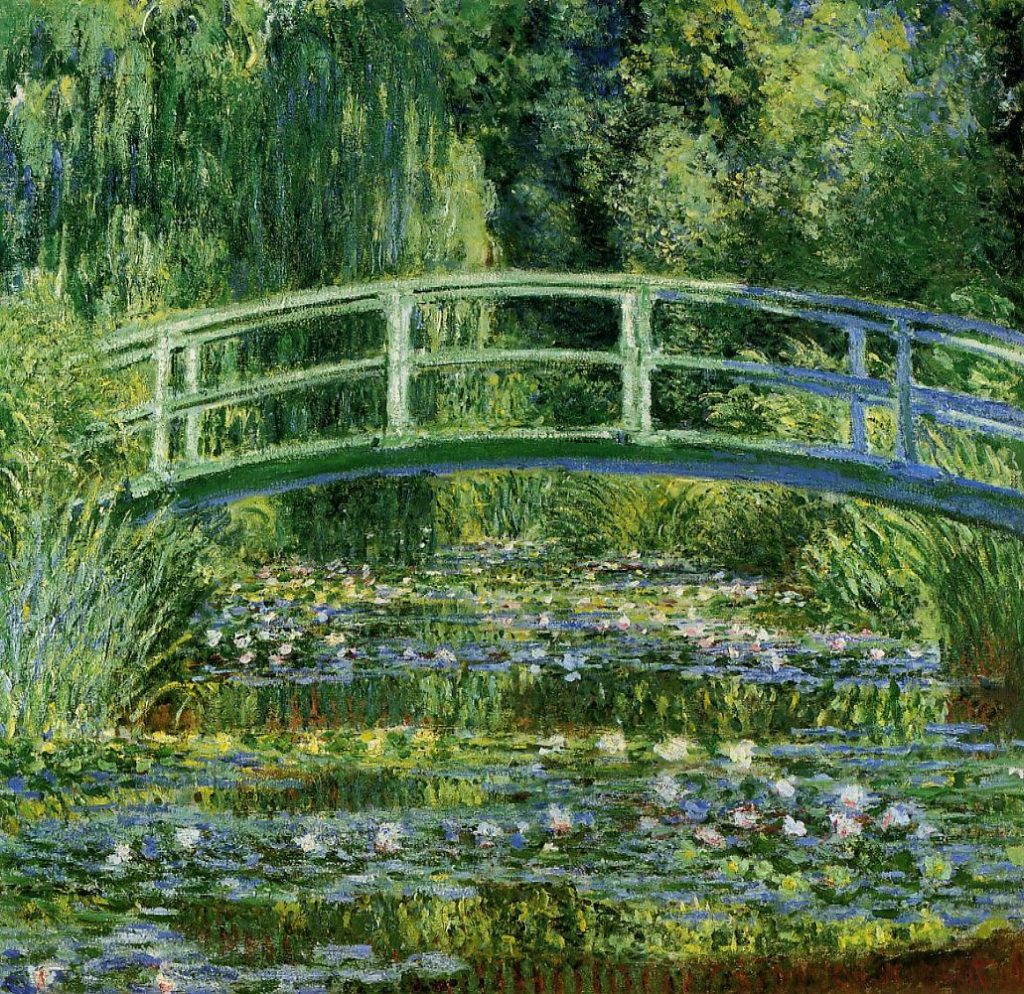 The Water Lily Pond - Claude Monet (1899)