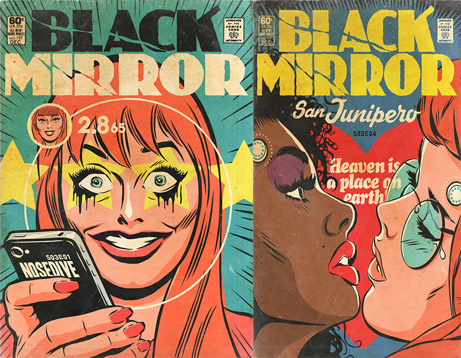 Seria a série Black Mirror inspirada em quadrinhos?