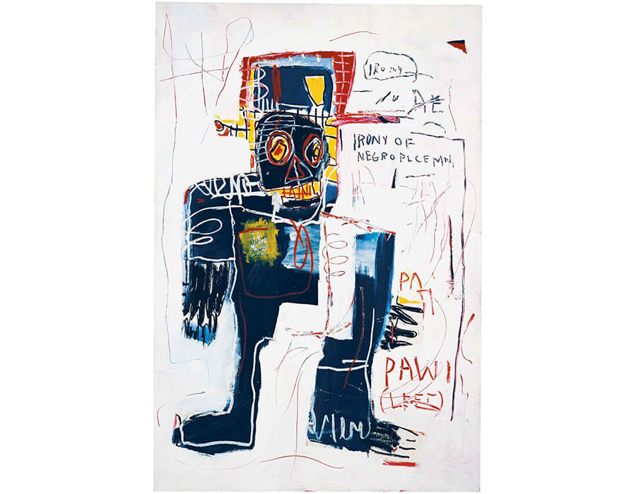 Irony of a Negro Policeman, 1981 | Jean-Michel Basquiat