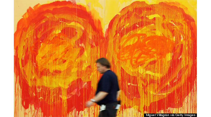 Cy Twombly: arte abstrata