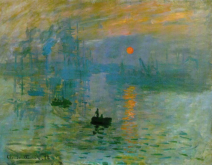 A catarata e a percepção de mundo do impressionista Monet