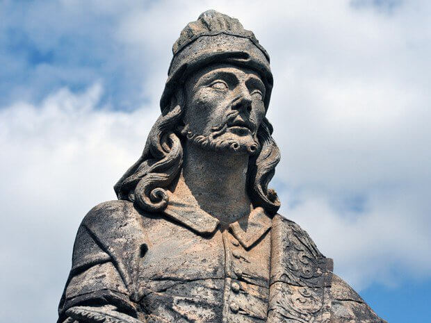 Profeta Oséias, no Santuário Bom Jesus do Matosinhos, em Congonhas (Foto- Pedro Ângelo-G1)