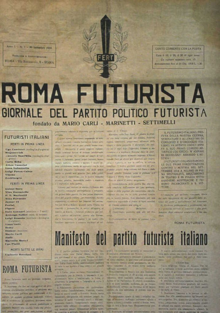 jornal roma futurista