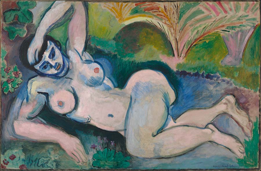 fauvismo; Henri Matisse; O Nu Azul (1907)