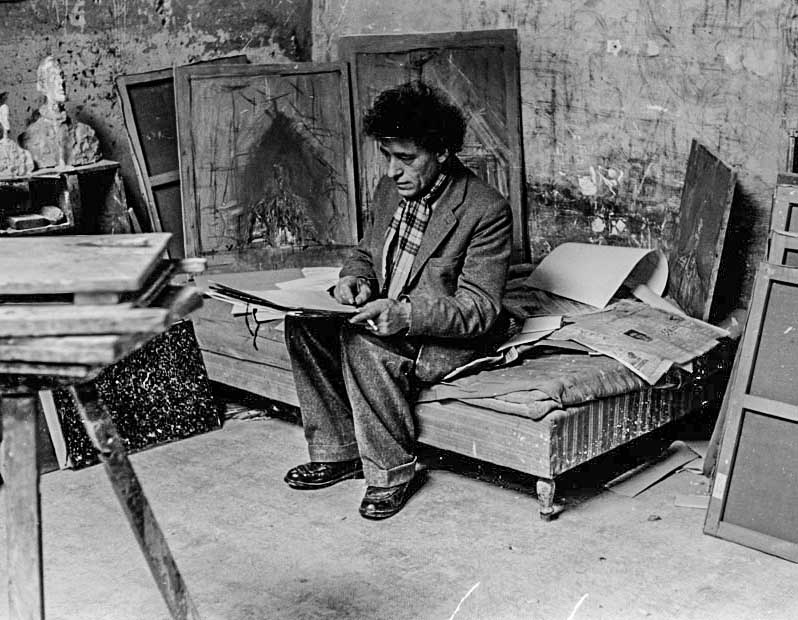 Giacometti: 12 fotos incríveis do estúdio em Paris