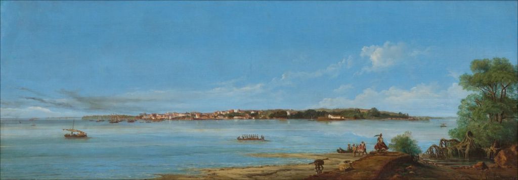 Obras do Brasil colonial. Panorama de São Luiz do Maranhão, Leone Righini (1863)