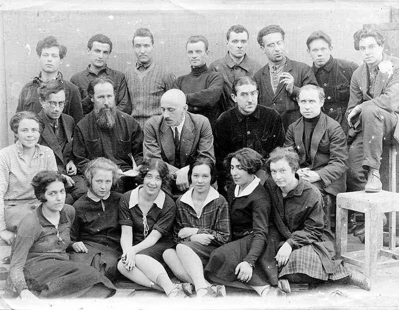 Favorsky_Kupreyanov_and_students_Vkhutemas_1926