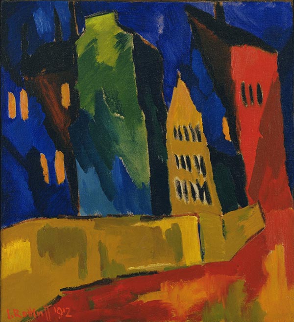 Houses at Night (1912)