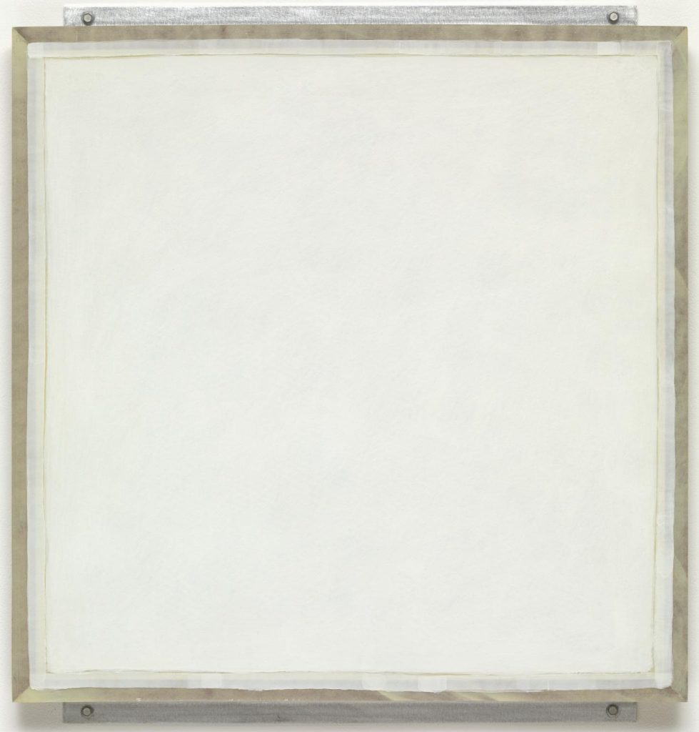 Ledger 1982, Robert Ryman born 1930 (Tate Gallery)