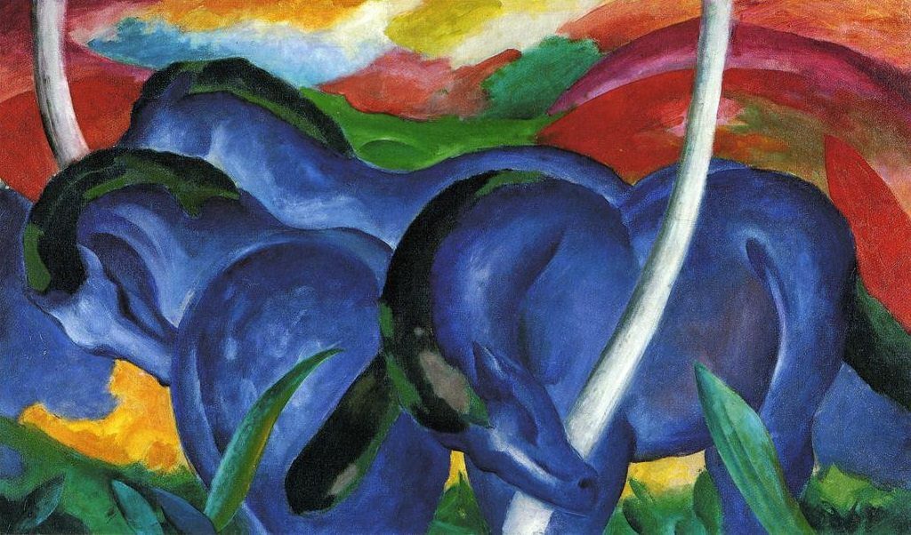 Expressionismo, Large Blue Horses