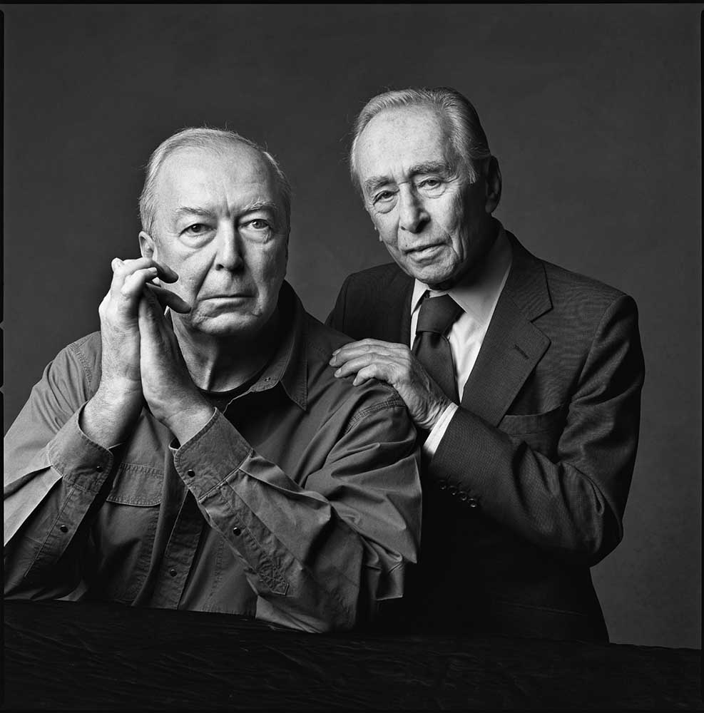 Leo Castelli e Jasper Johns-Patrick_Demarchelier