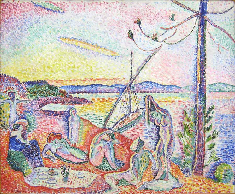 pontilhismo; fauvismo; Henri Matisse - Luxo, Calma e Volúpia