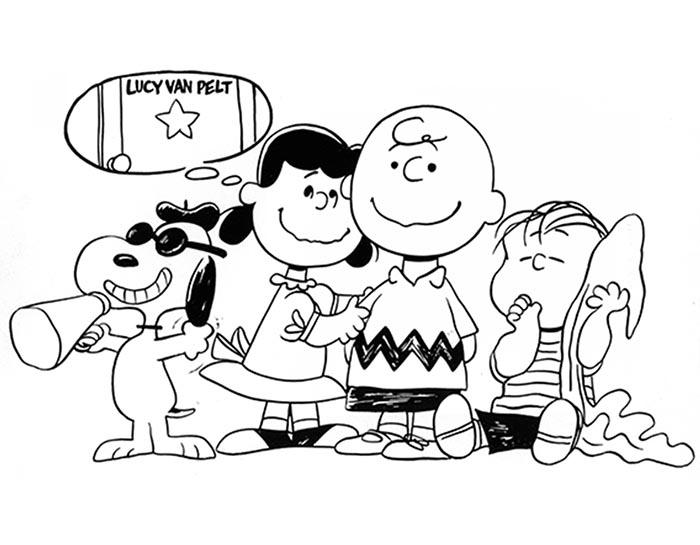 desenhos animados; Charlie Brown