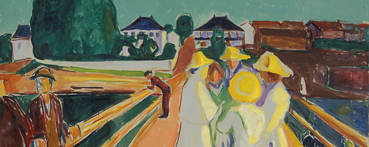 Edvard Munch The Women on the Bridge, 1934–40