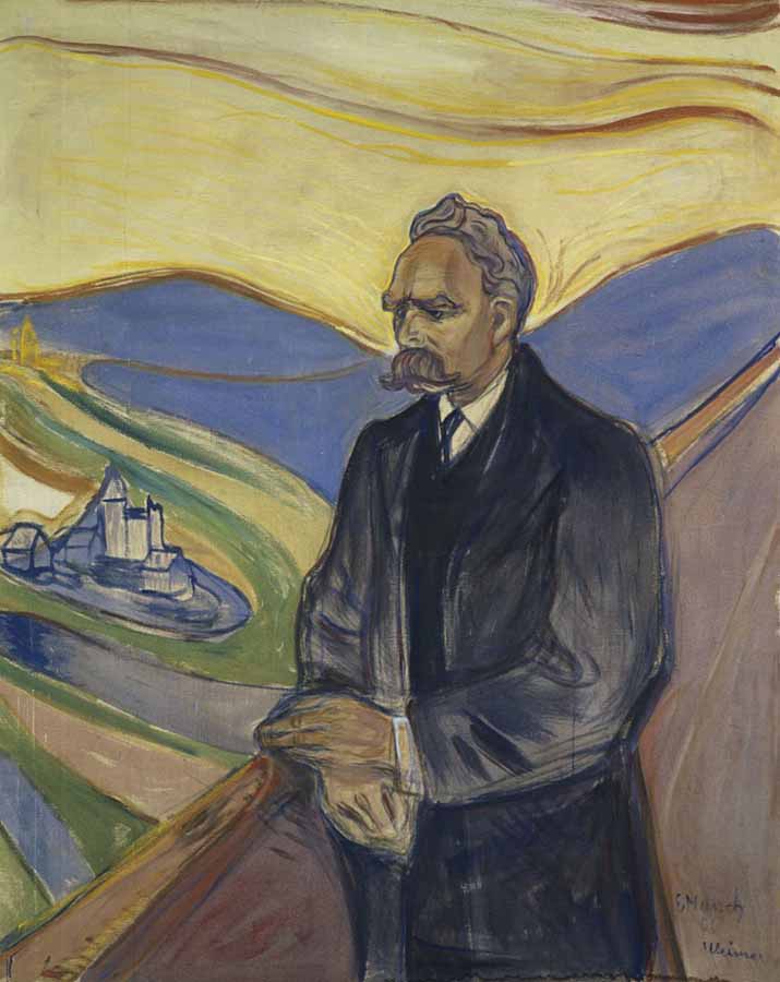Retrato póstumo de Friedrich Nietzsche, 1906