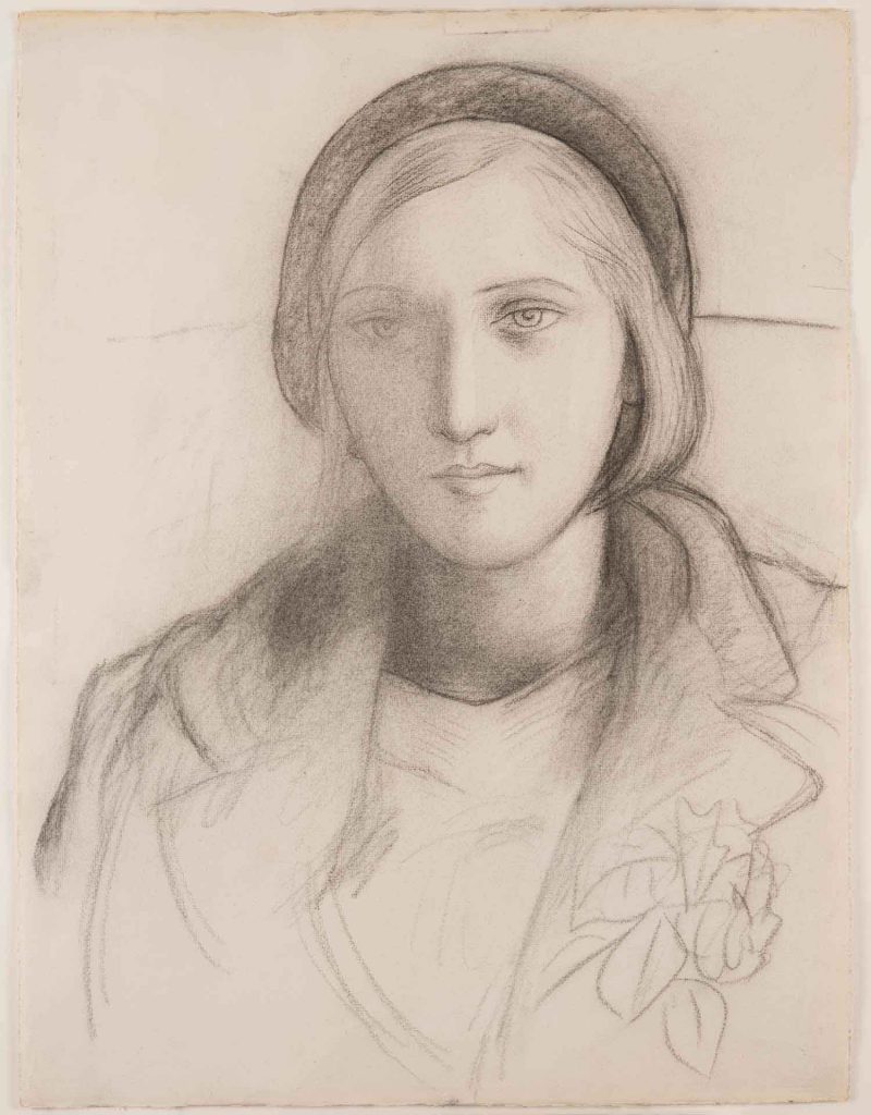 Retrato desenhado por Picasso deixa evidente sua admiração pela jovem amante francesa.