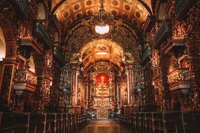 barroco brasileiro; Mosteiro de São Bento, Rio de Janeiro.