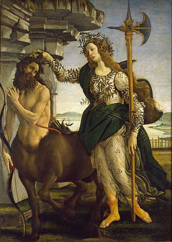 Pallas-and-the-Centaur-c.1482©-Galleria-degli-Uffizi-Florence-2015-Photography-Scala-Florence-courtesy-of-the-Ministero-Beni-e-Att.-Cultura