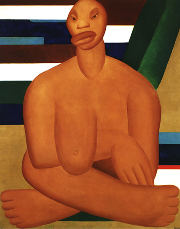A Negra (1923). Acervo do Museu de Arte Contemporânea da Universidade de São Paulo.