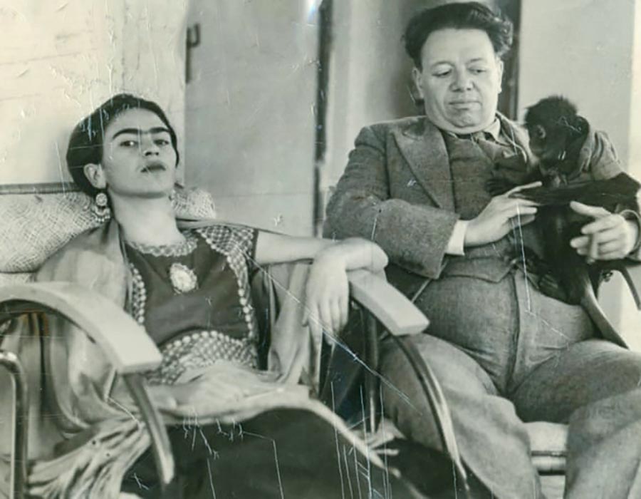 Frida Kahlo and Diego Rivera