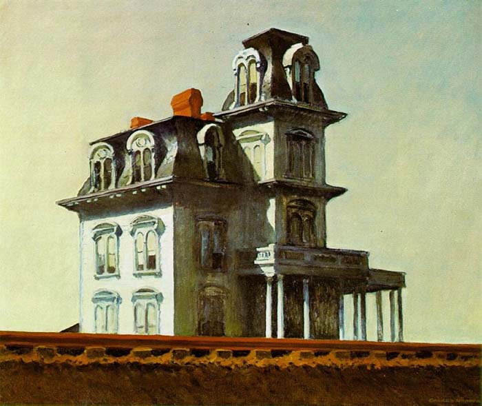 Edward Hopper - House by The Railroad (1925)
