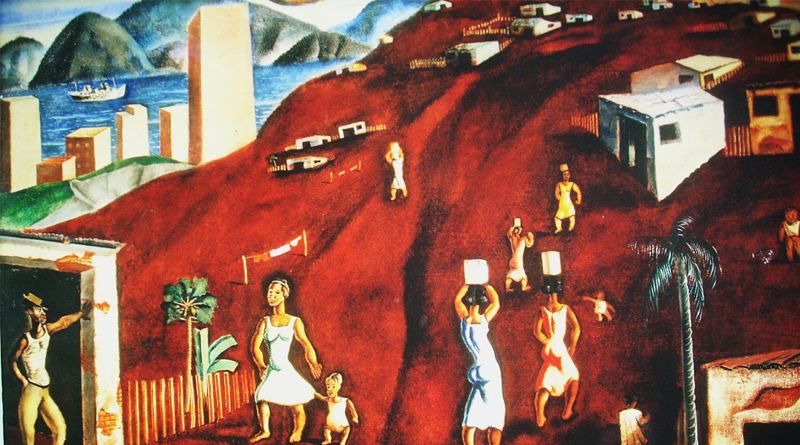 Representação das favelas em Candido Portinari