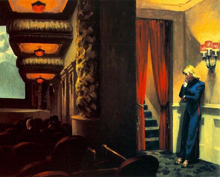 Edward Hopper - New York Movie (1939)