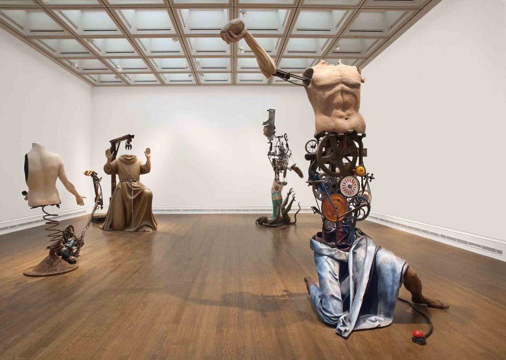 Obras de Michael Landy integrante da Young British Artists