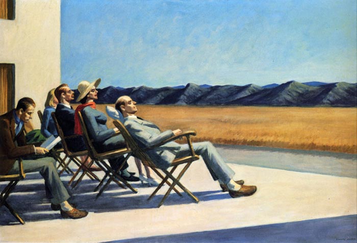 Edward Hopper - People in the Sun (1963)