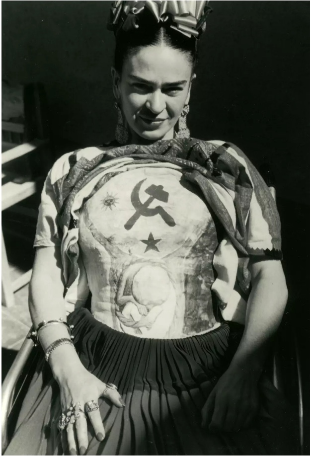 Untitled (Frida com um Corset Pintado, Florence Arquin, 1941