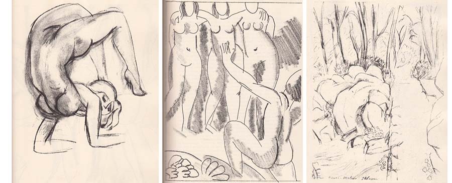 Ilustração de Matisse para o livro Ulisses