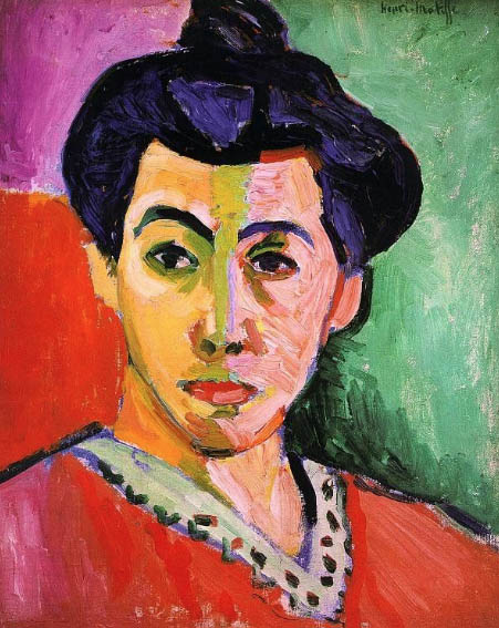 Retrato de Madame Matisse, 1905