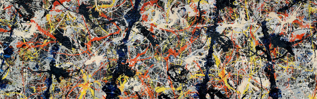Jackson Pollock. Blue Poles (1952) | Galeria Nacional da Austrália; arte abstrata