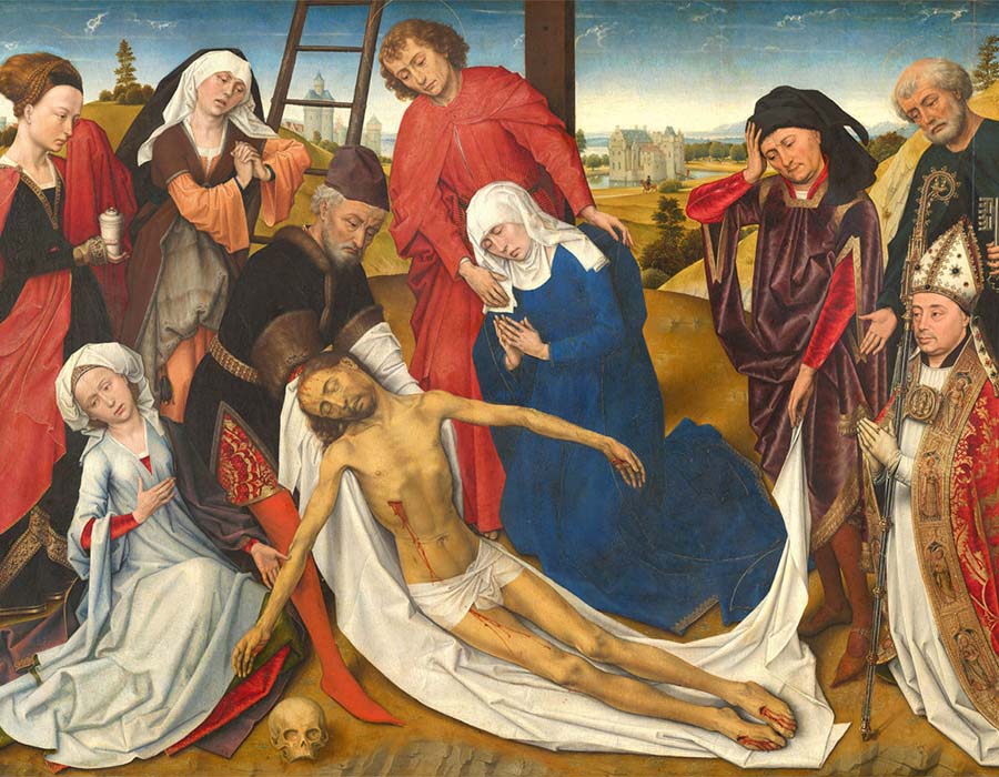 A lamentação de Cristo (1460)