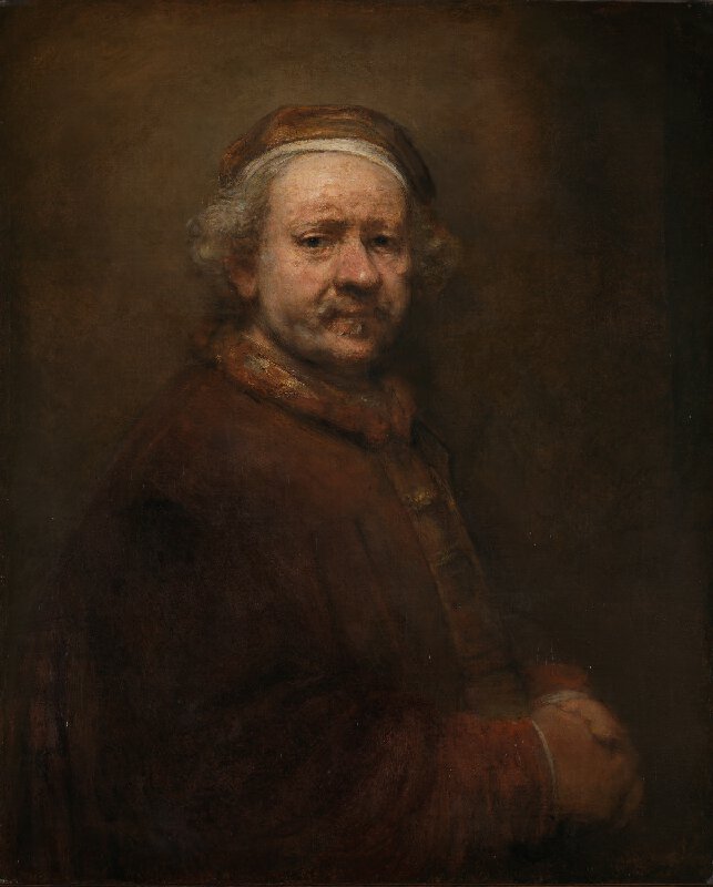 Autorretrato (63 anos de idade, 1669), de Rembrandt