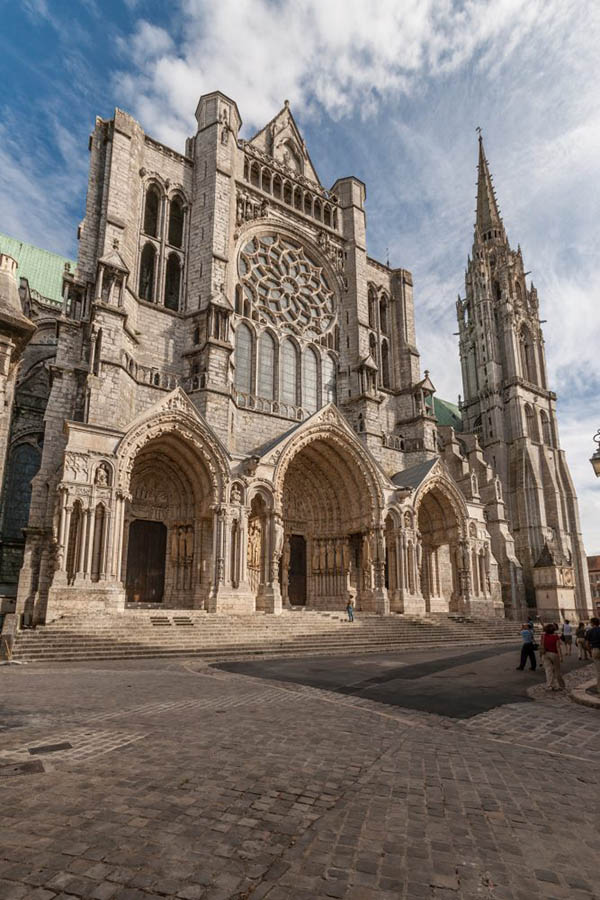 Catedral de Chartres; arquitetura gótica