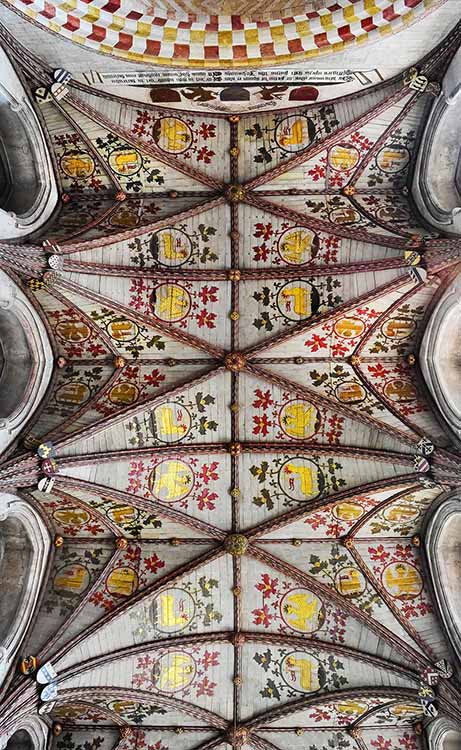 pattern; Catedral de São Albano (Inglaterra)
