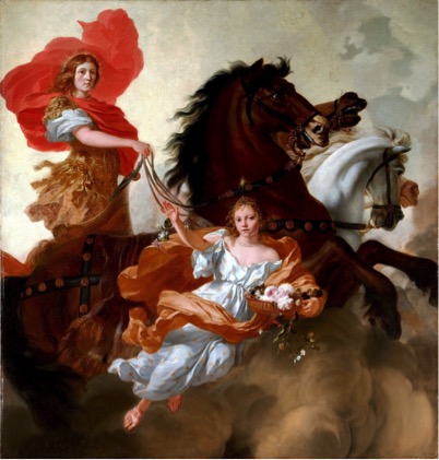 Gerard DE LAIRESSE (1641-1711) Apolo e Aurora, 1671. Óleo sobre tela, 204,5x193,4. Metropolitan Musem of Art
