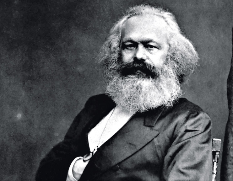 Retrato de Karl Marx