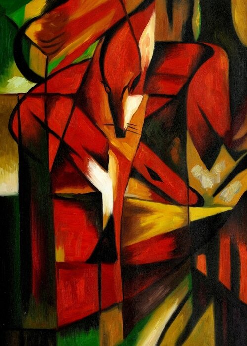 Franz Marc - The Foxes (1913)