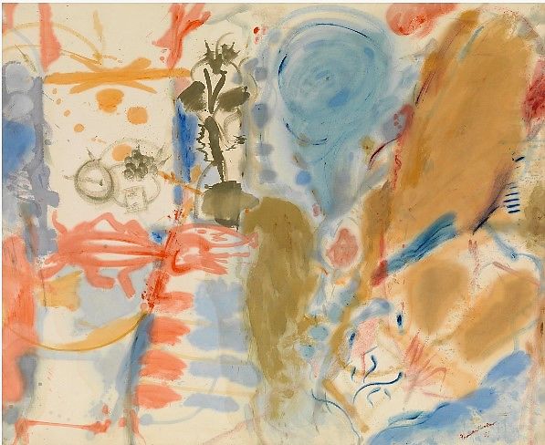 expressionismo abstrato; Western Dream,1957
