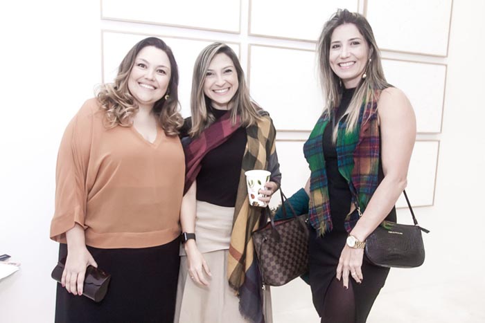 Maria Carolina Costa e Silva, Renata Filgueira e Kelly Amorim