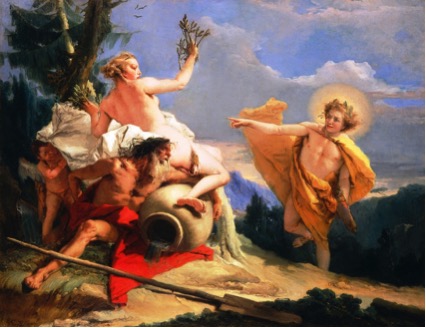 Giovanni Battista TIEPOLO (1696-1770) Apolo perseguindo Daphne, ca. 1755-1760